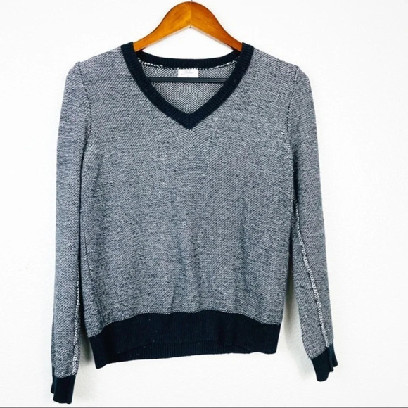 MADEWELL WALLACE Shrunken V-Neck Pullover Sweater Small - Picture 2 of 8